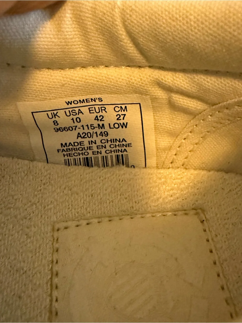 K-Swiss Women's Surf 'n Turf Og Sneaker, White/Classic Blue/Ribbon sz 10 new - Picture 10 of 10